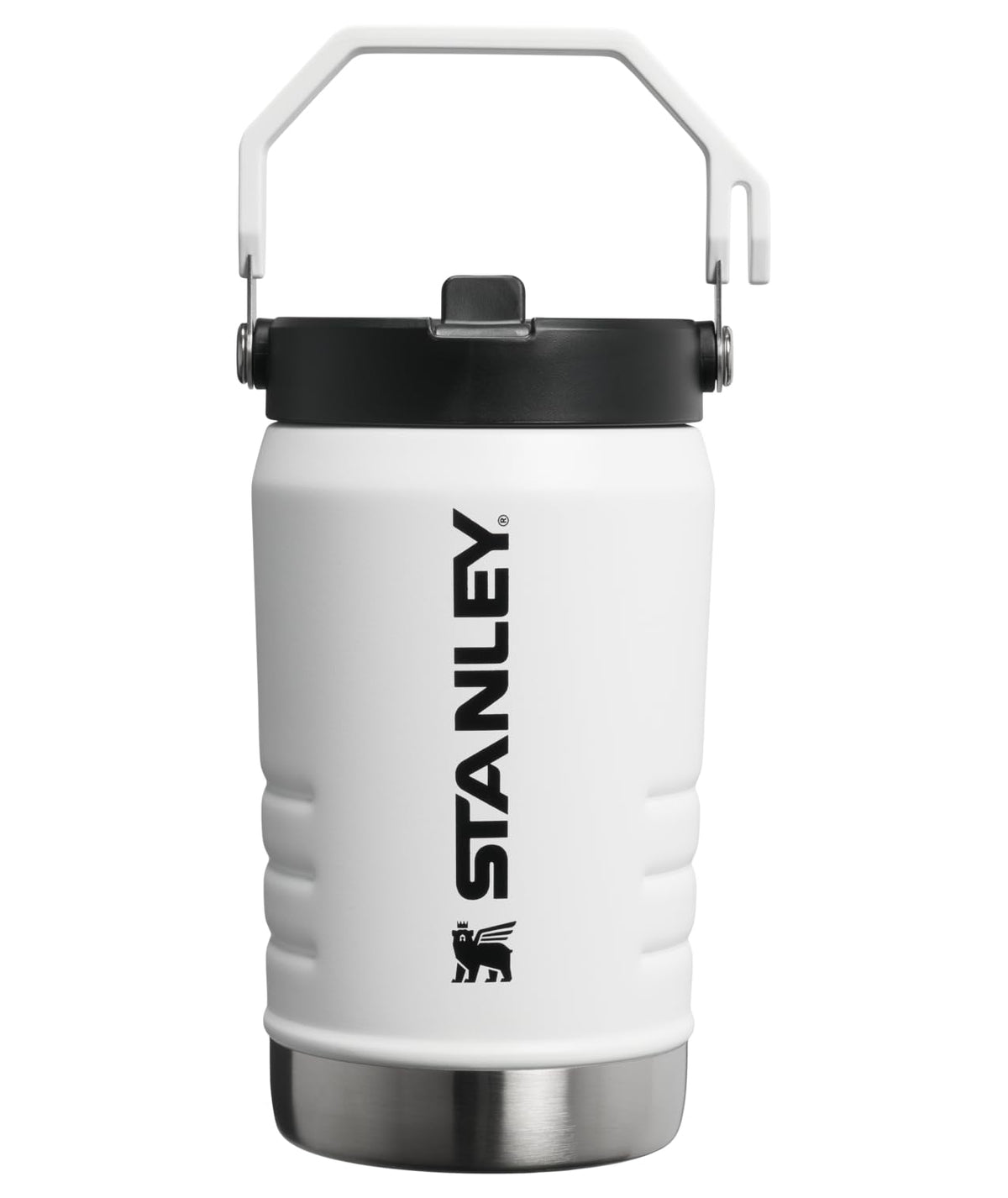Stanley IceFlow Stainless Steel Water Jug with Straw, Vacuum Insulated Water Bottle for Home and Office, Reusable Tumbler with Straw Leak Resistant Flip, Pool, 40 oz / 1.18 L