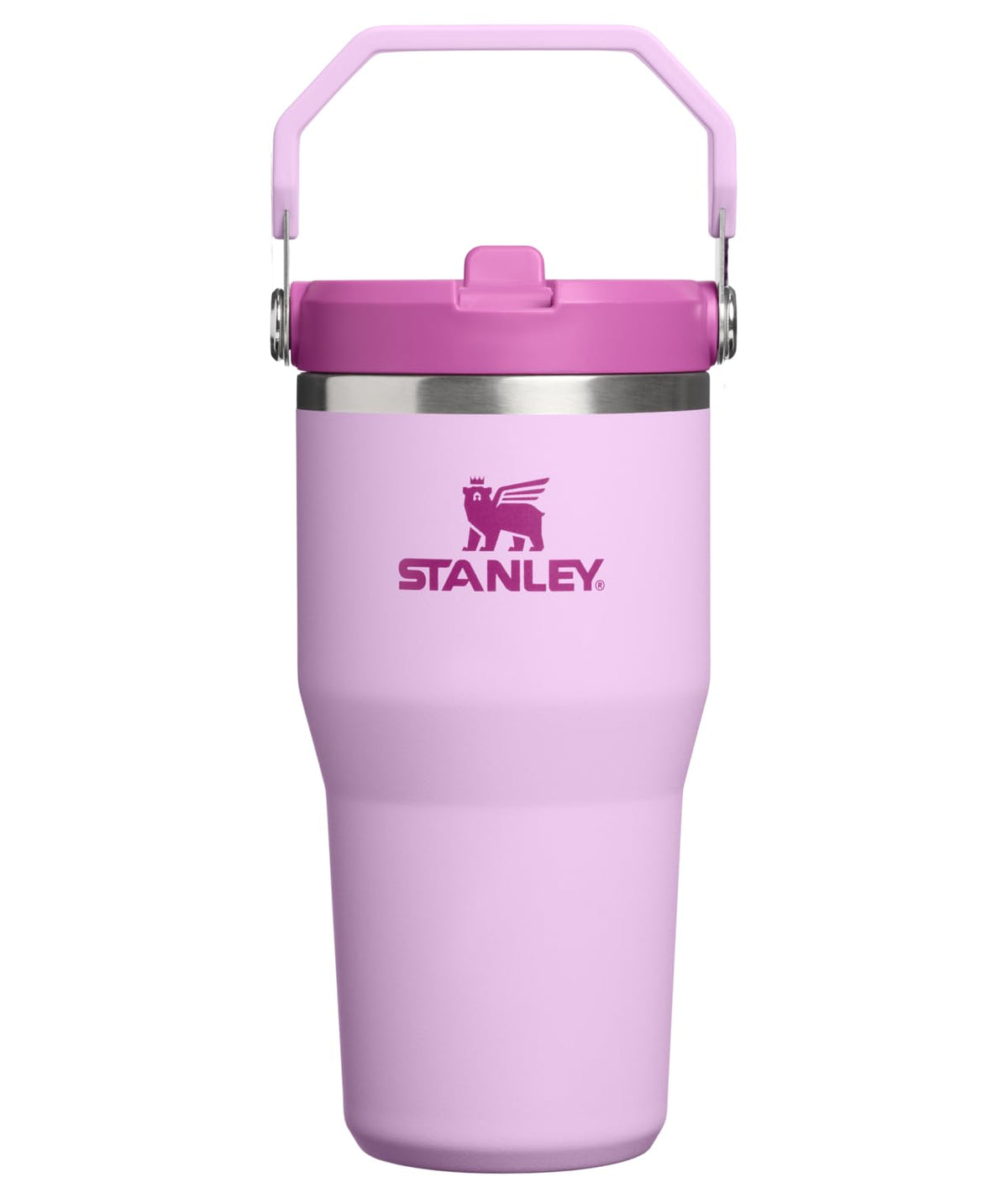 Stanley IceFlow Stainless Steel Water Jug with Straw, Vacuum Insulated Water Bottle for Home and Office, Reusable Tumbler with Straw Leak Resistant Flip, Pool, 40 oz / 1.18 L