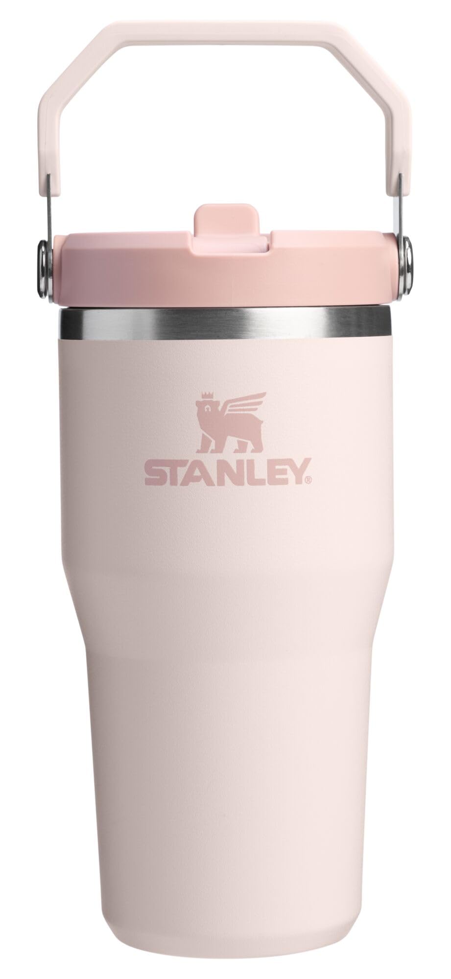 Stanley IceFlow Stainless Steel Water Jug with Straw, Vacuum Insulated Water Bottle for Home and Office, Reusable Tumbler with Straw Leak Resistant Flip, Pool, 40 oz / 1.18 L