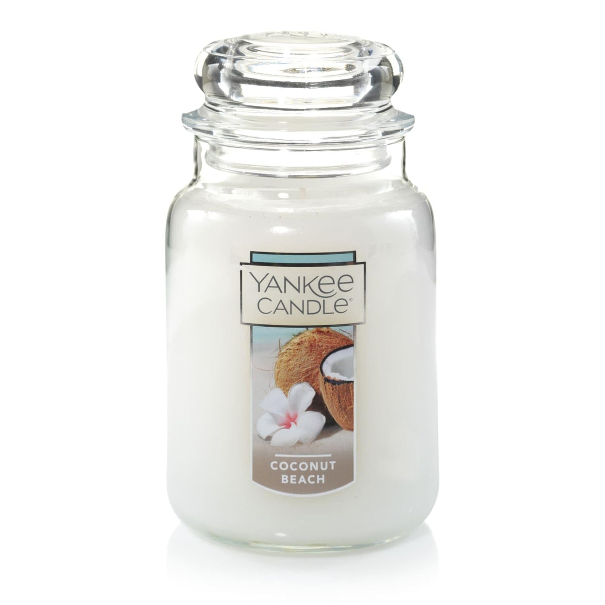 Yankee Candle Large Jar Scented Candle with up to 150 Hour Burn Time, Premium Plant Wax Blend for Cleaner Consistent Burn and Room Filling Fragrance, 22 oz, Pink Sands