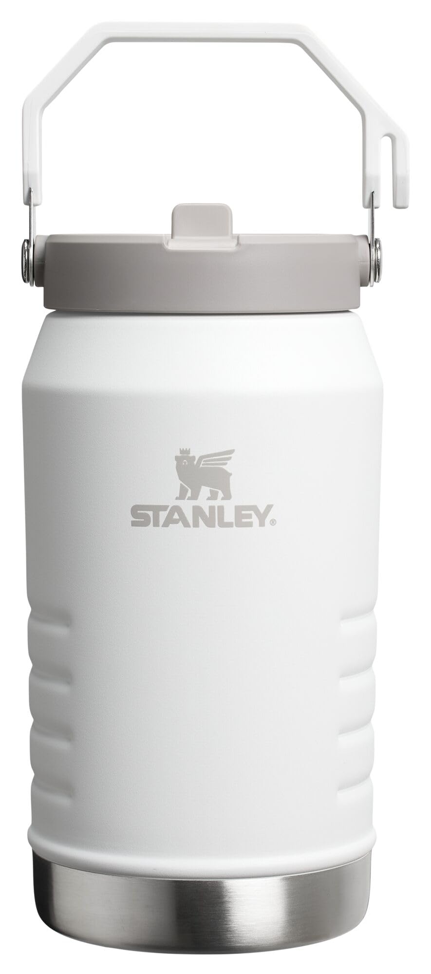 Stanley IceFlow Stainless Steel Water Jug with Straw, Vacuum Insulated Water Bottle for Home and Office, Reusable Tumbler with Straw Leak Resistant Flip, Pool, 40 oz / 1.18 L