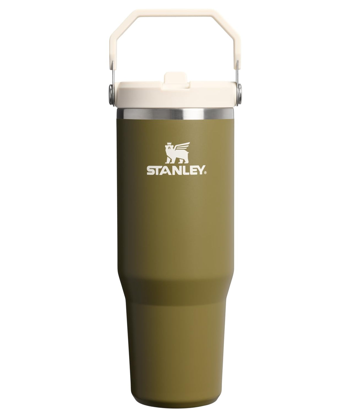 Stanley IceFlow Stainless Steel Water Jug with Straw, Vacuum Insulated Water Bottle for Home and Office, Reusable Tumbler with Straw Leak Resistant Flip, Pool, 40 oz / 1.18 L