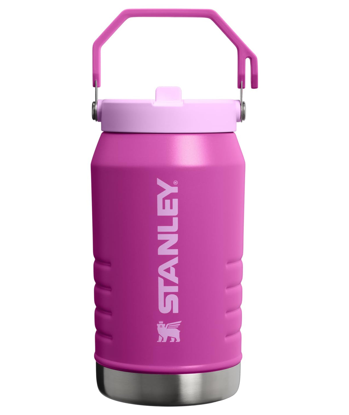 Stanley IceFlow Stainless Steel Water Jug with Straw, Vacuum Insulated Water Bottle for Home and Office, Reusable Tumbler with Straw Leak Resistant Flip, Pool, 40 oz / 1.18 L