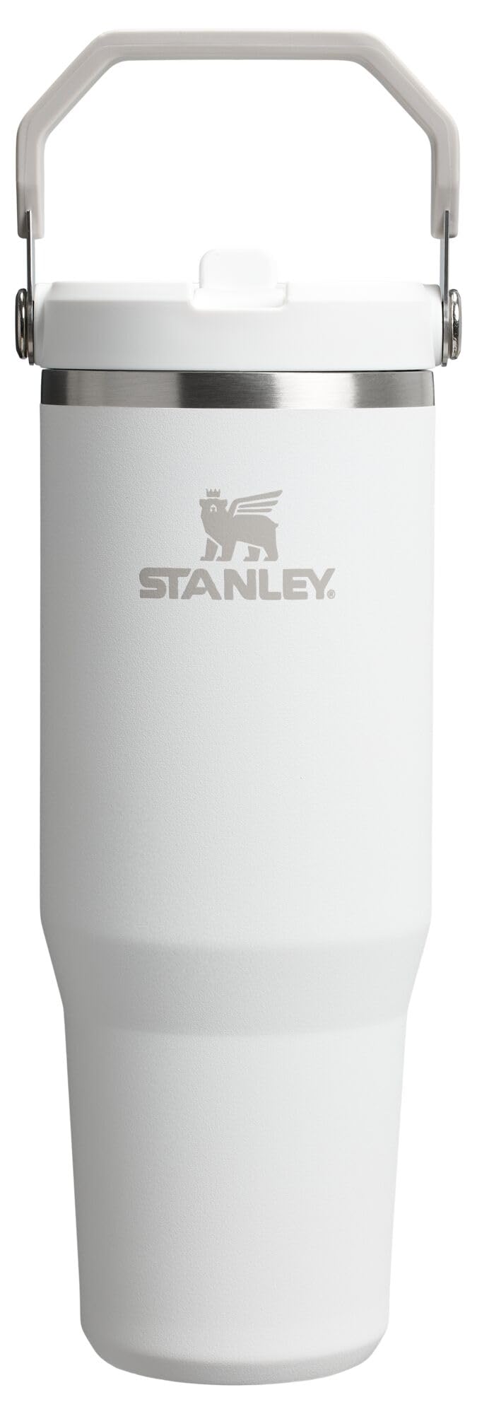 Stanley IceFlow Stainless Steel Water Jug with Straw, Vacuum Insulated Water Bottle for Home and Office, Reusable Tumbler with Straw Leak Resistant Flip, Pool, 40 oz / 1.18 L