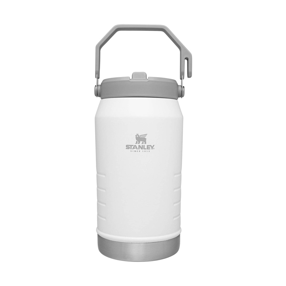 Stanley IceFlow Stainless Steel Water Jug with Straw, Vacuum Insulated Water Bottle for Home and Office, Reusable Tumbler with Straw Leak Resistant Flip, Pool, 40 oz / 1.18 L