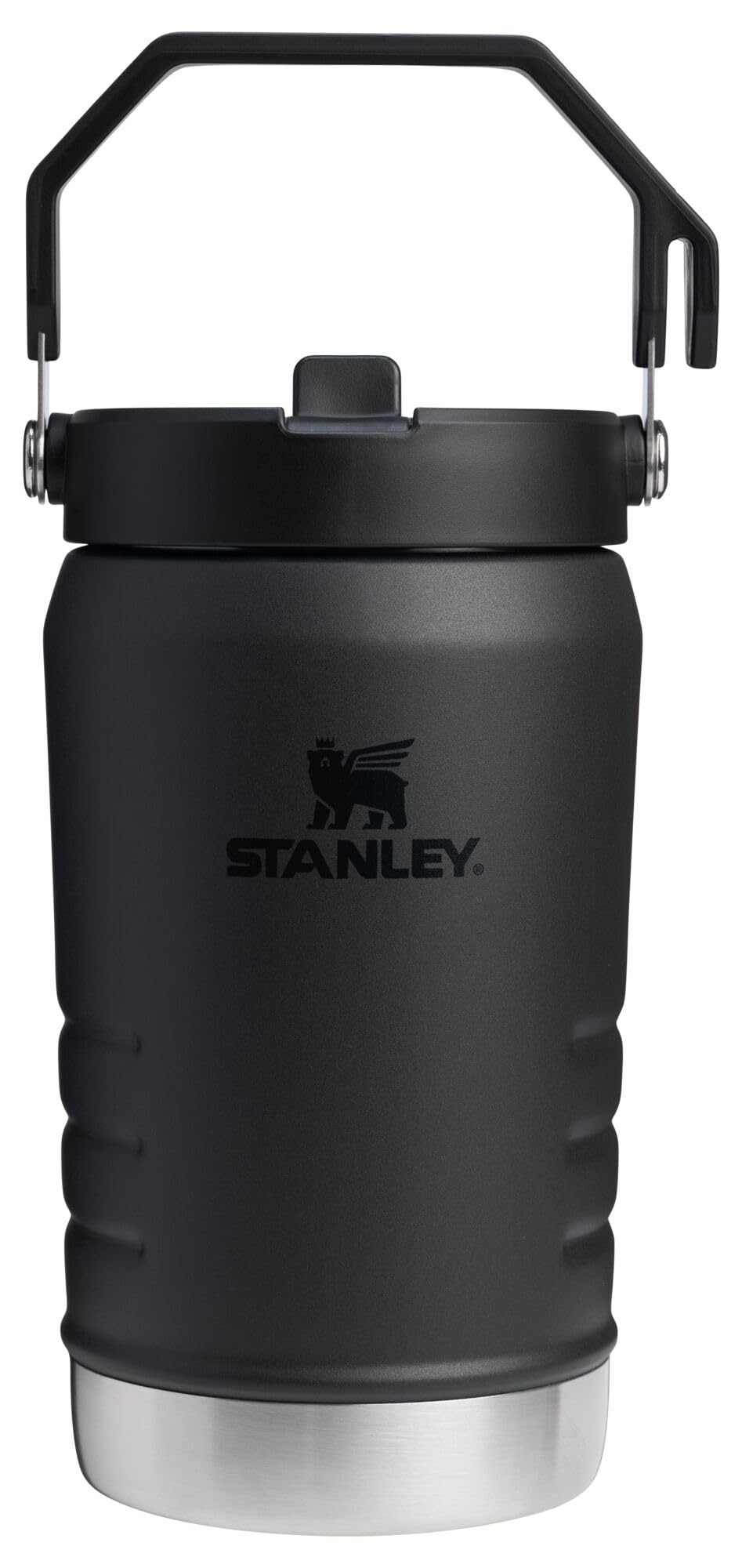 Stanley IceFlow Stainless Steel Water Jug with Straw, Vacuum Insulated Water Bottle for Home and Office, Reusable Tumbler with Straw Leak Resistant Flip, Pool, 40 oz / 1.18 L