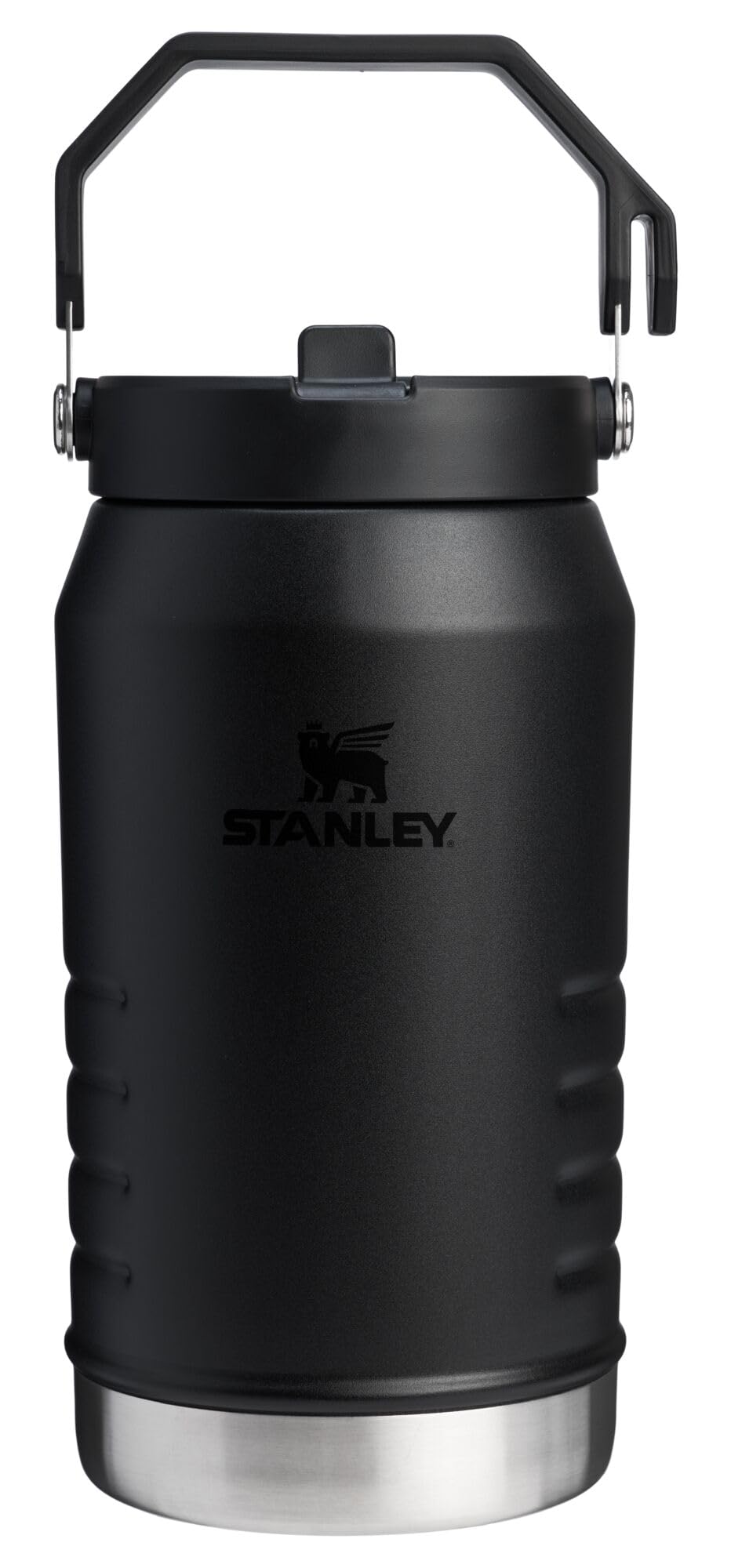 Stanley IceFlow Stainless Steel Water Jug with Straw, Vacuum Insulated Water Bottle for Home and Office, Reusable Tumbler with Straw Leak Resistant Flip, Pool, 40 oz / 1.18 L