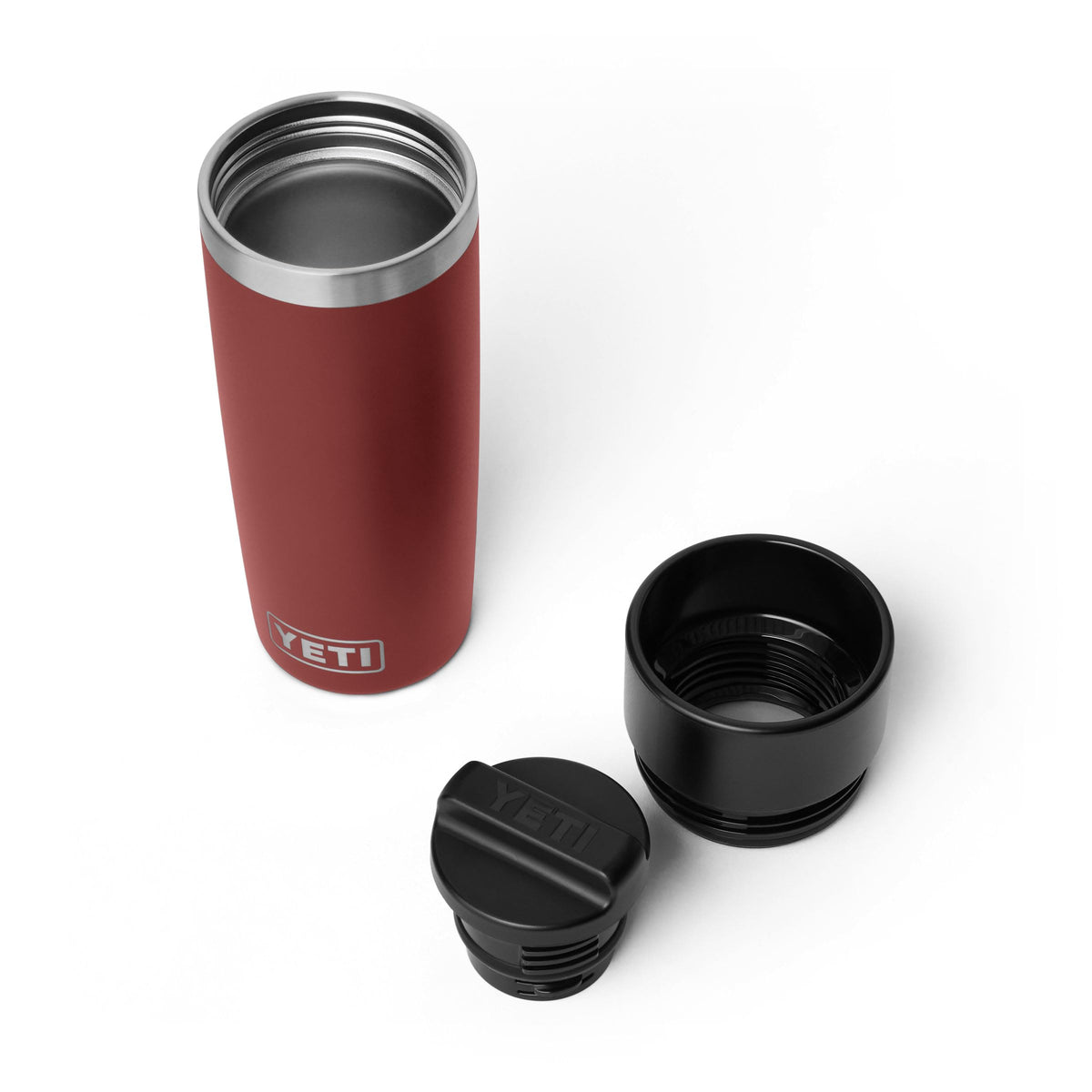 YETI Rambler 16 oz Stainless Steel Travel Bottle – Leakproof Commuter Cap, Navy