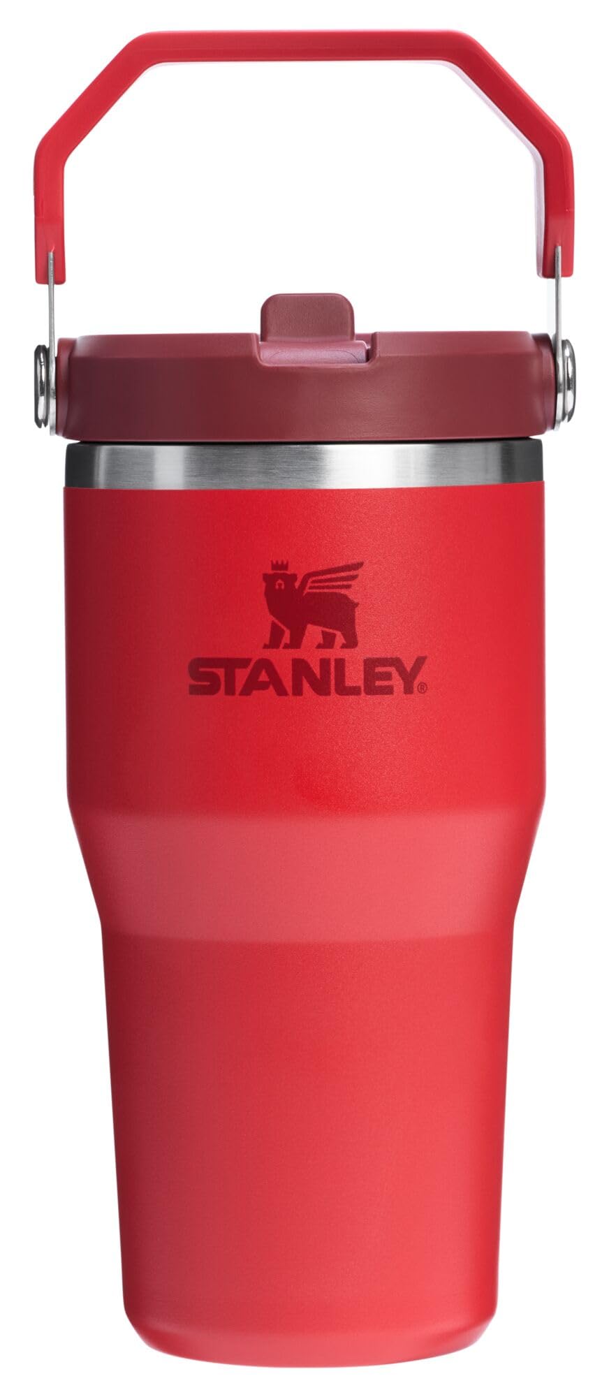 Stanley IceFlow Stainless Steel Water Jug with Straw, Vacuum Insulated Water Bottle for Home and Office, Reusable Tumbler with Straw Leak Resistant Flip, Pool, 40 oz / 1.18 L