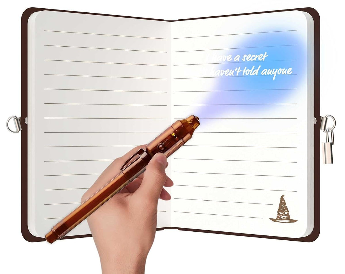 Harry Potter: Hogwarts Lock & Key Diary: Lock & Key Diary with Invisible Ink Pen