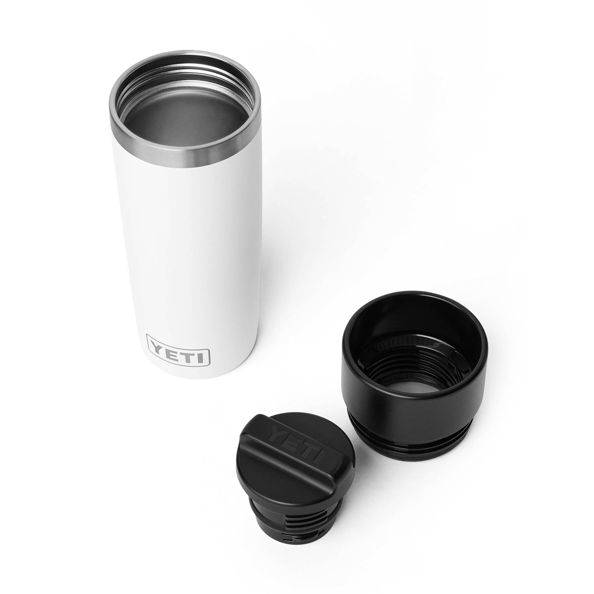 YETI Rambler 16 oz Stainless Steel Travel Bottle – Leakproof Commuter Cap, Navy