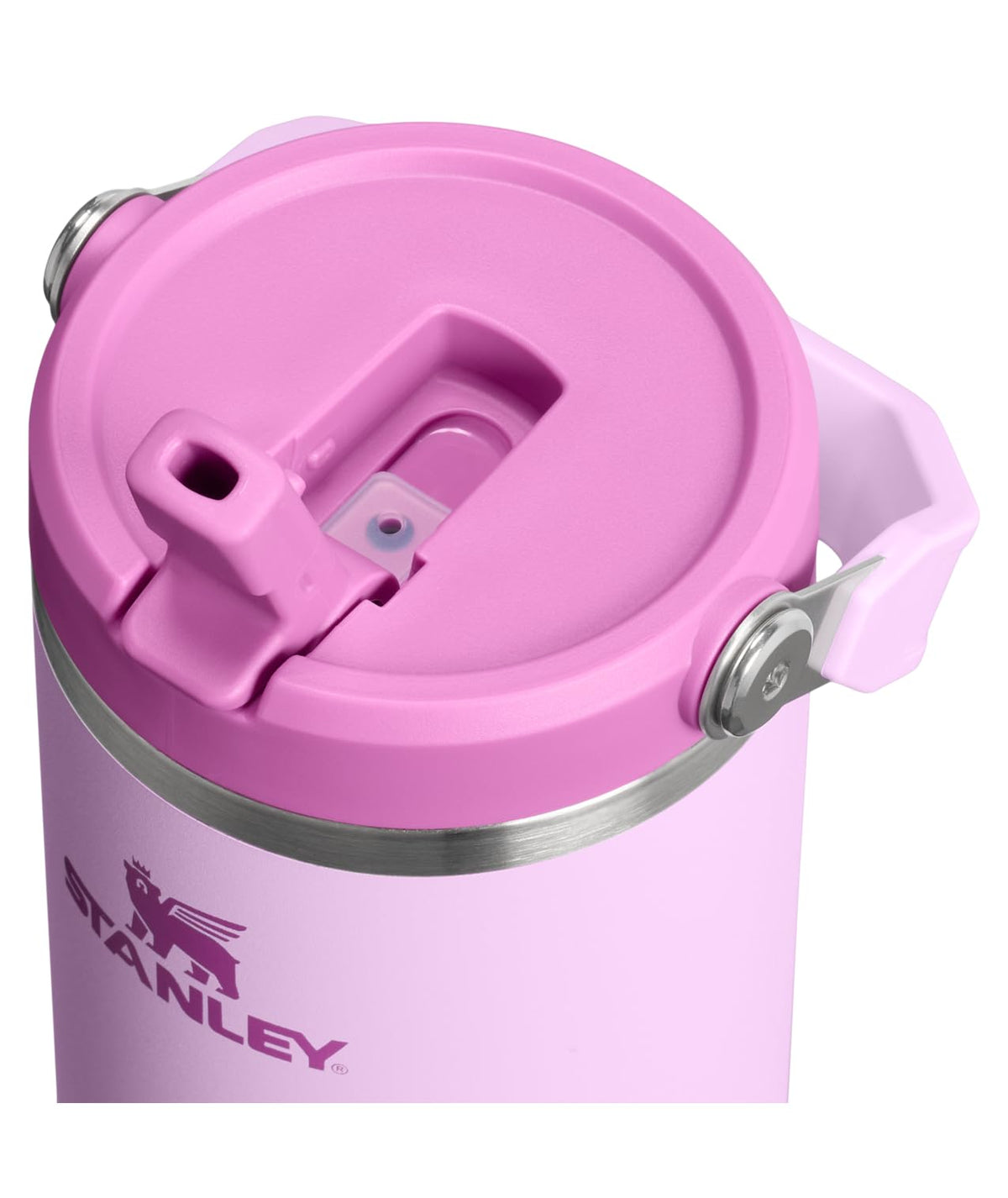 Stanley IceFlow Stainless Steel Water Jug with Straw, Vacuum Insulated Water Bottle for Home and Office, Reusable Tumbler with Straw Leak Resistant Flip, Pool, 40 oz / 1.18 L