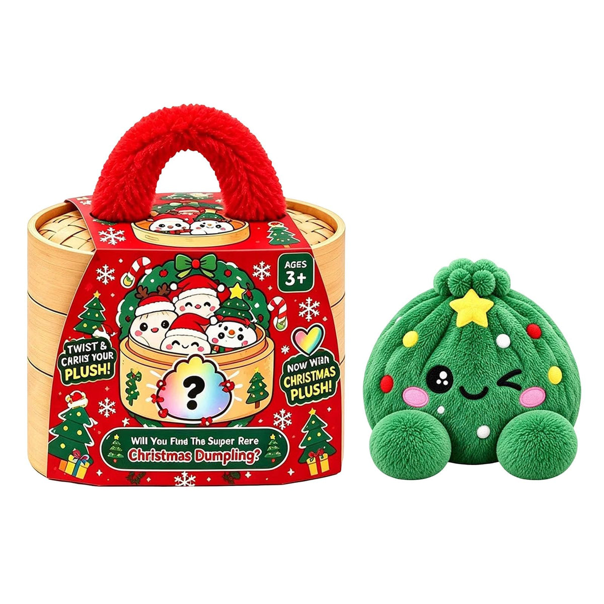 Dumpling Pillow Squishy Jumbo Plush Dumplings Cute