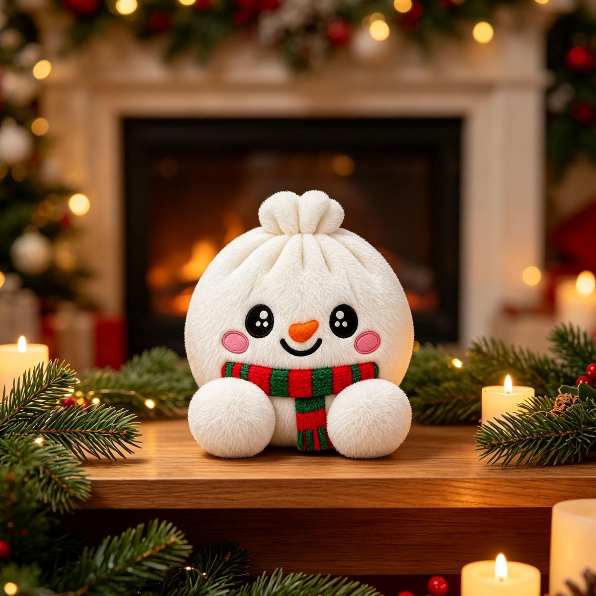 Dumpling Pillow Squishy Jumbo Plush Dumplings Cute