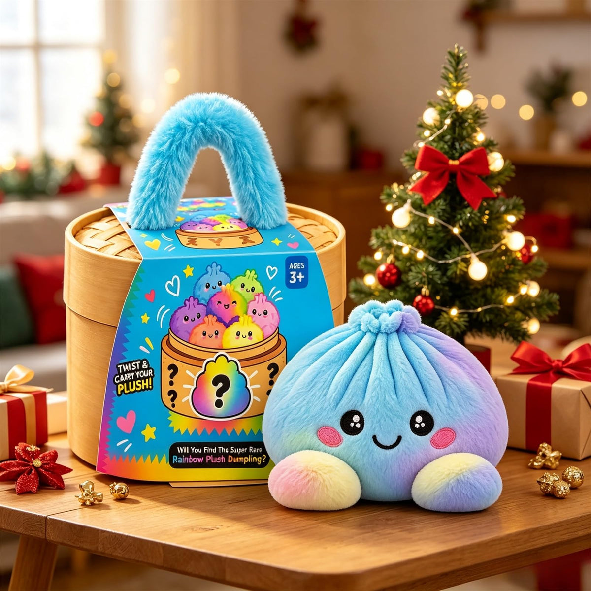 Dumpling Pillow Squishy Jumbo Plush Dumplings Cute