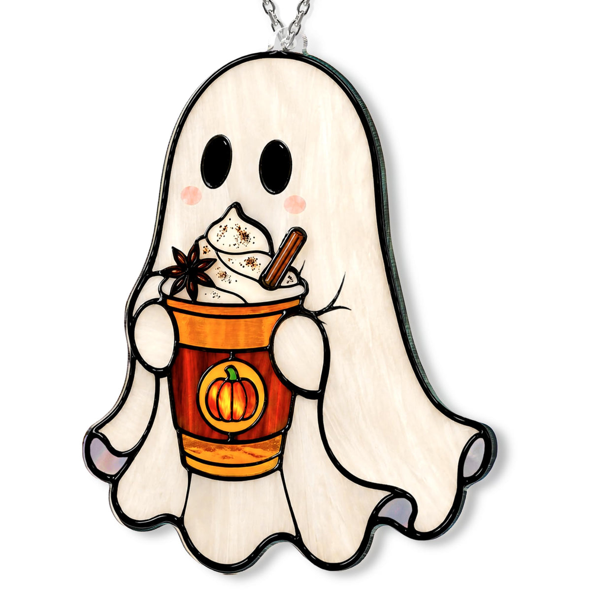Boo Basket Stuffers for Women, Ghost Pumpkin Ornament