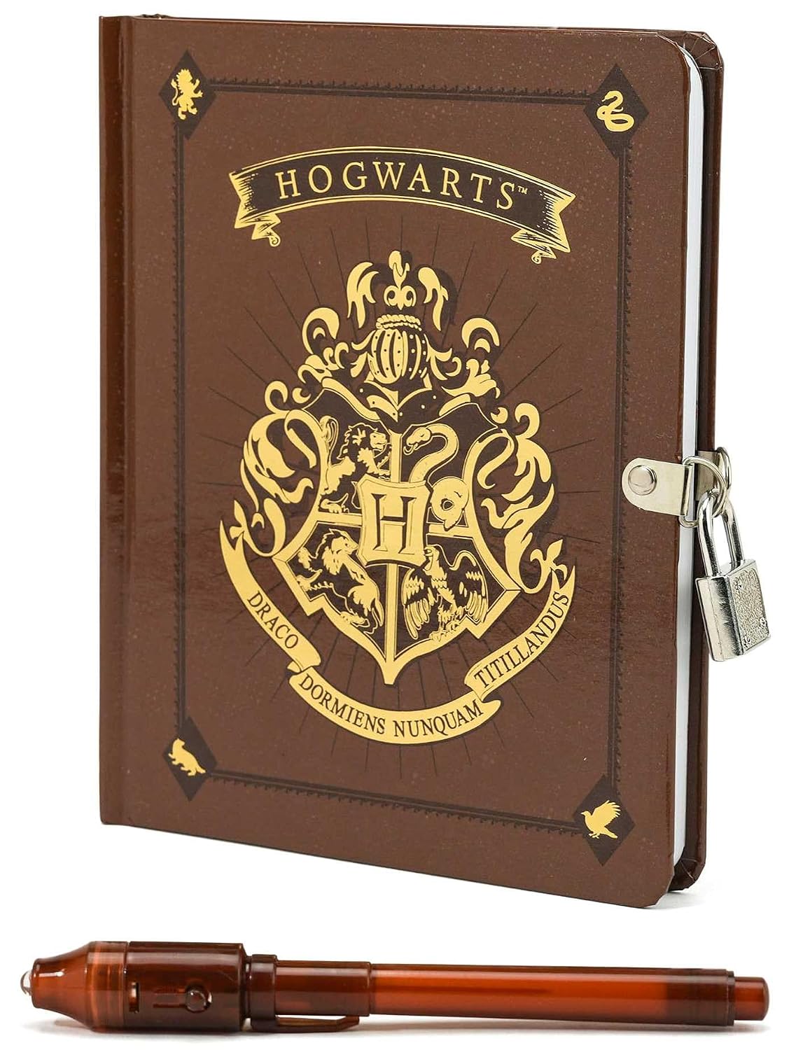 Harry Potter: Hogwarts Lock & Key Diary: Lock & Key Diary with Invisible Ink Pen