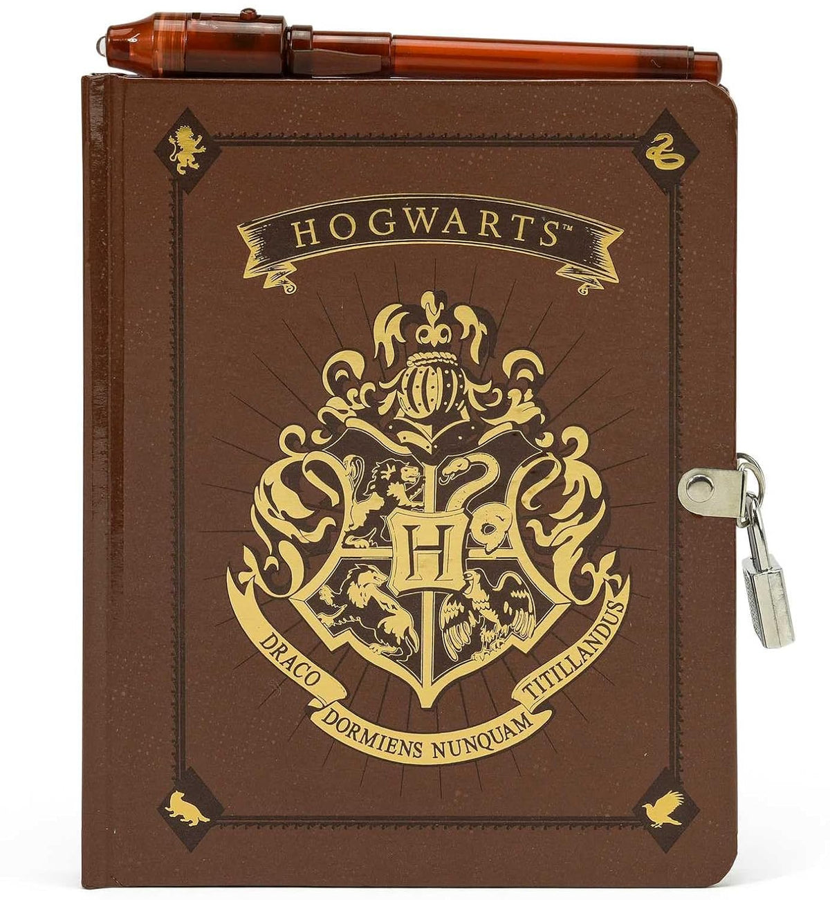 Harry Potter: Hogwarts Lock & Key Diary: Lock & Key Diary with Invisible Ink Pen