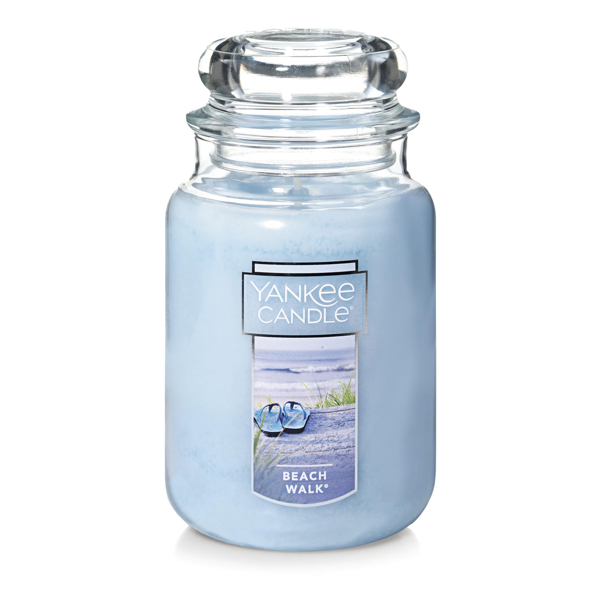 Yankee Candle Large Jar Scented Candle with up to 150 Hour Burn Time, Premium Plant Wax Blend for Cleaner Consistent Burn and Room Filling Fragrance, 22 oz, Pink Sands