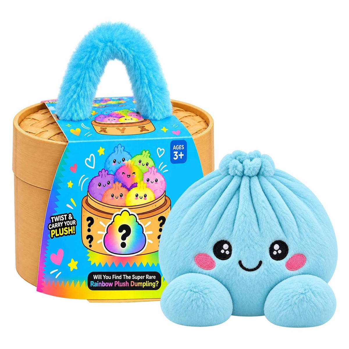 Dumpling Pillow Squishy Jumbo Plush Dumplings Cute