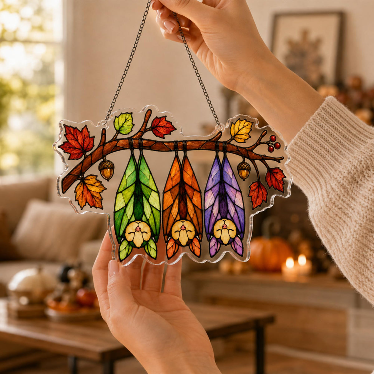 Boo Basket Stuffers for Women, Ghost Pumpkin Ornament
