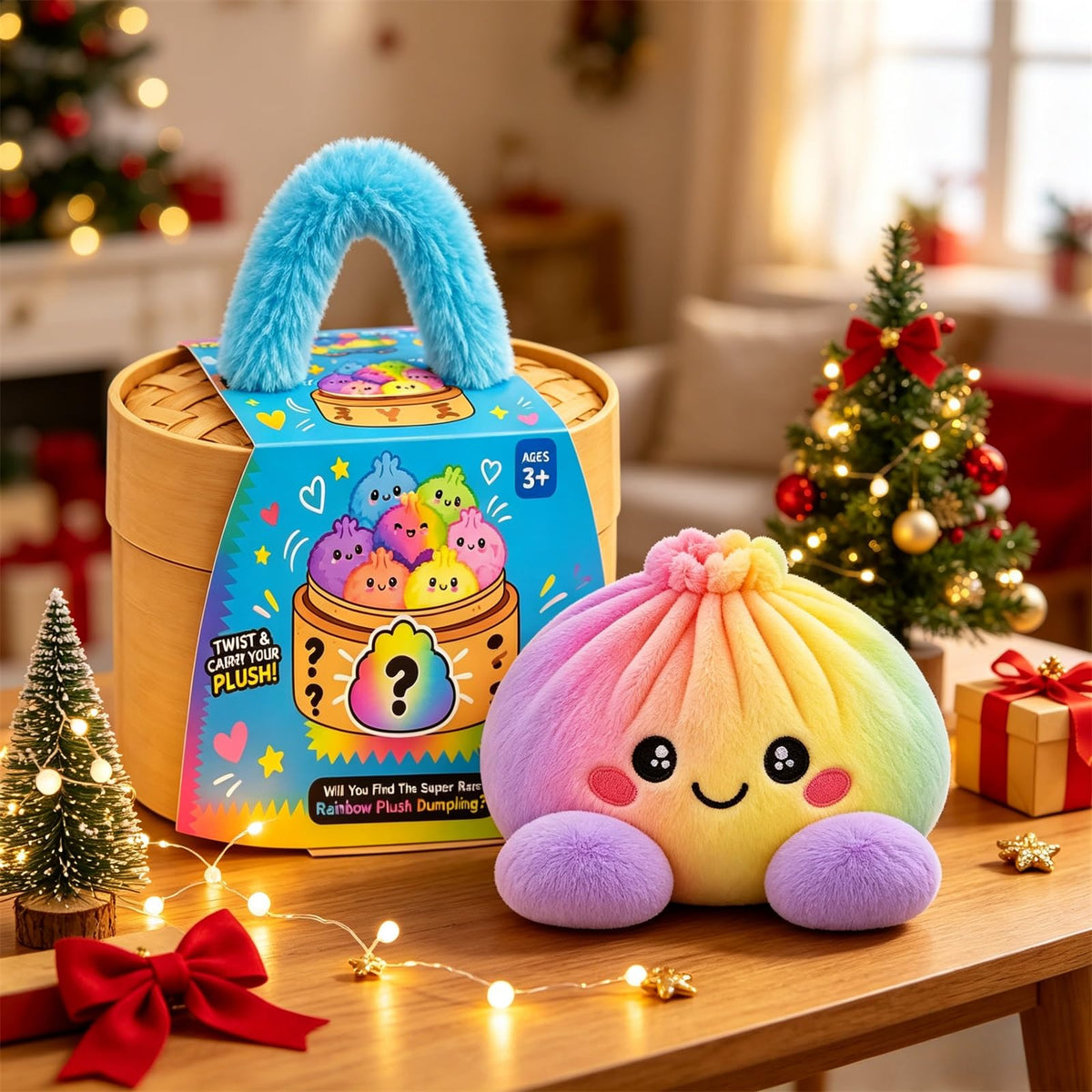Dumpling Pillow Squishy Jumbo Plush Dumplings Cute