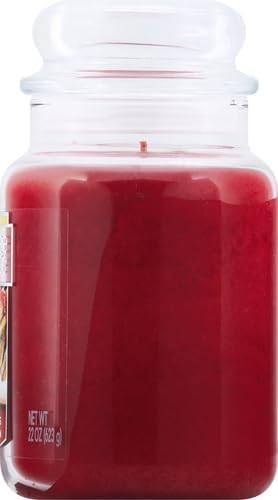 Yankee Candle Large Jar Scented Candle with up to 150 Hour Burn Time, Premium Plant Wax Blend for Cleaner Consistent Burn and Room Filling Fragrance, 22 oz, Christmas Cookie