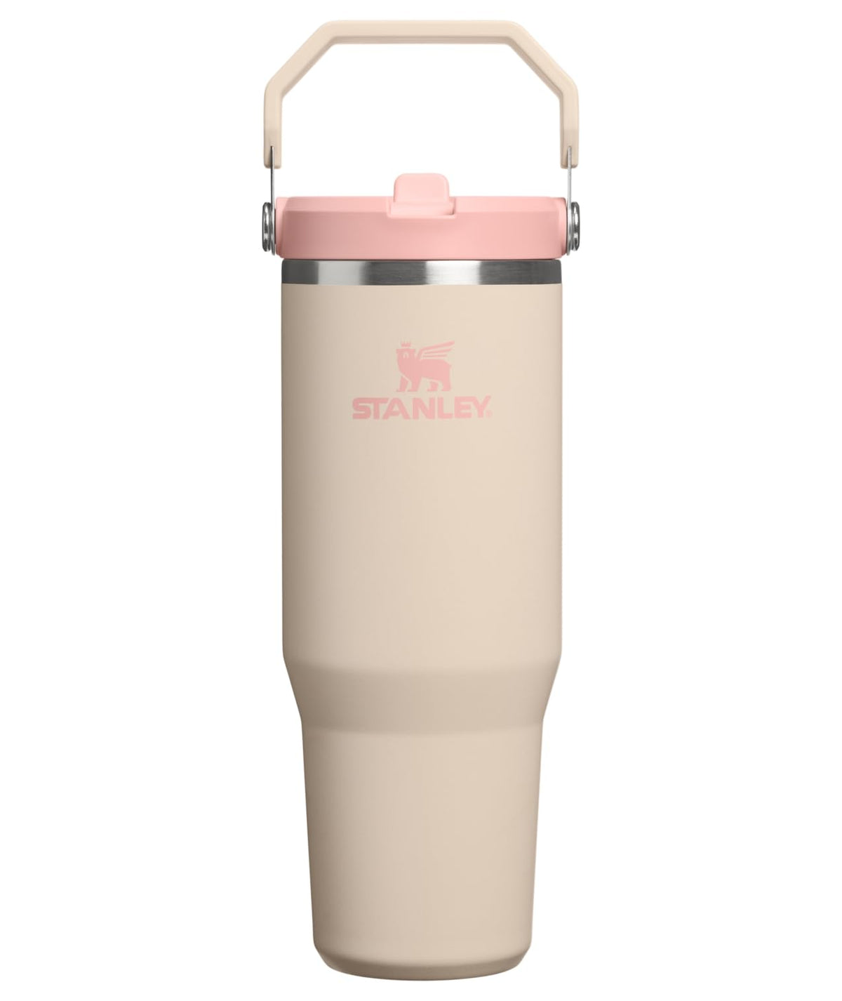 Stanley IceFlow Stainless Steel Water Jug with Straw, Vacuum Insulated Water Bottle for Home and Office, Reusable Tumbler with Straw Leak Resistant Flip, Pool, 40 oz / 1.18 L