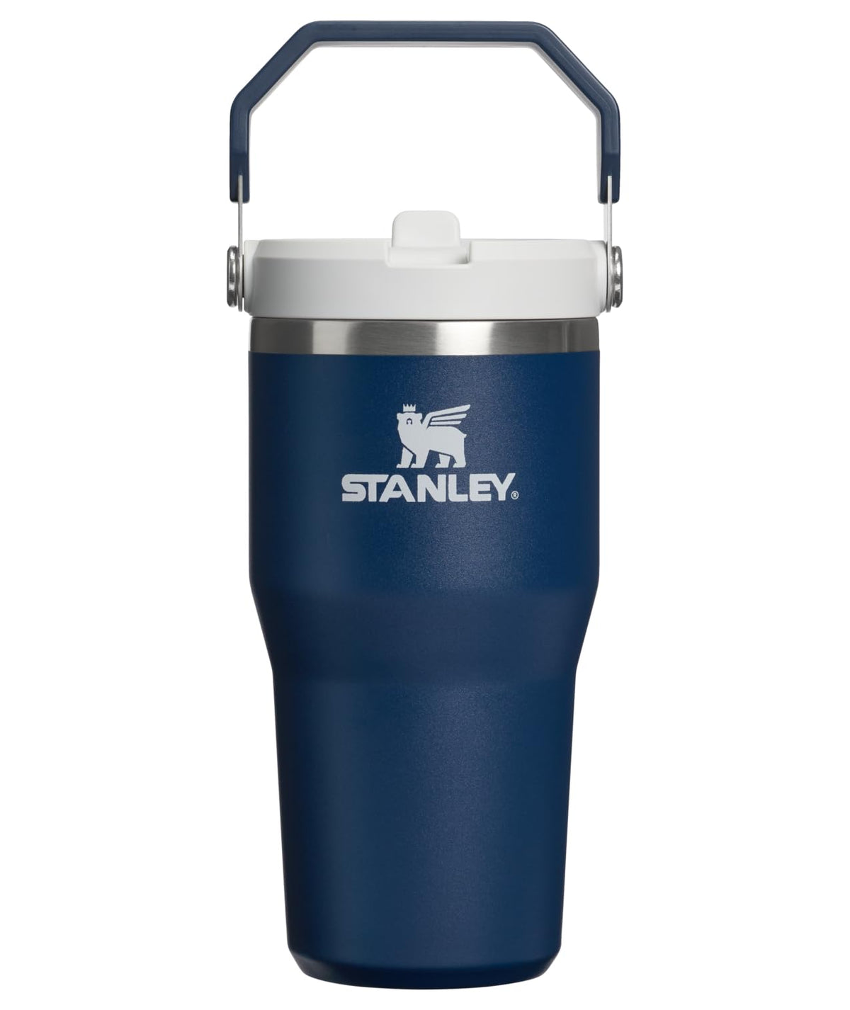 Stanley IceFlow Stainless Steel Water Jug with Straw, Vacuum Insulated Water Bottle for Home and Office, Reusable Tumbler with Straw Leak Resistant Flip, Pool, 40 oz / 1.18 L