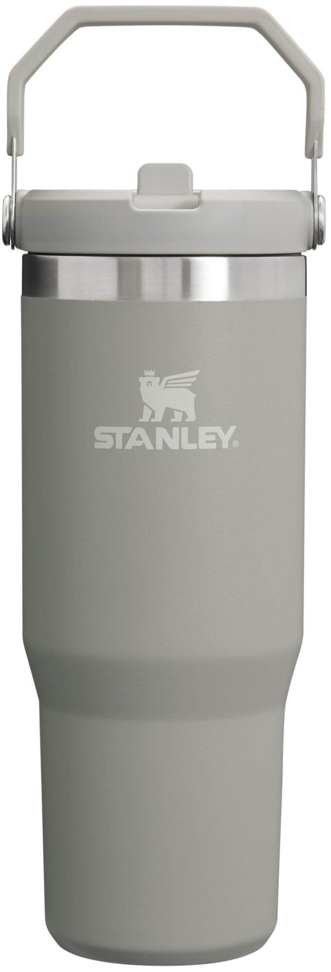 Stanley IceFlow Stainless Steel Water Jug with Straw, Vacuum Insulated Water Bottle for Home and Office, Reusable Tumbler with Straw Leak Resistant Flip, Pool, 40 oz / 1.18 L