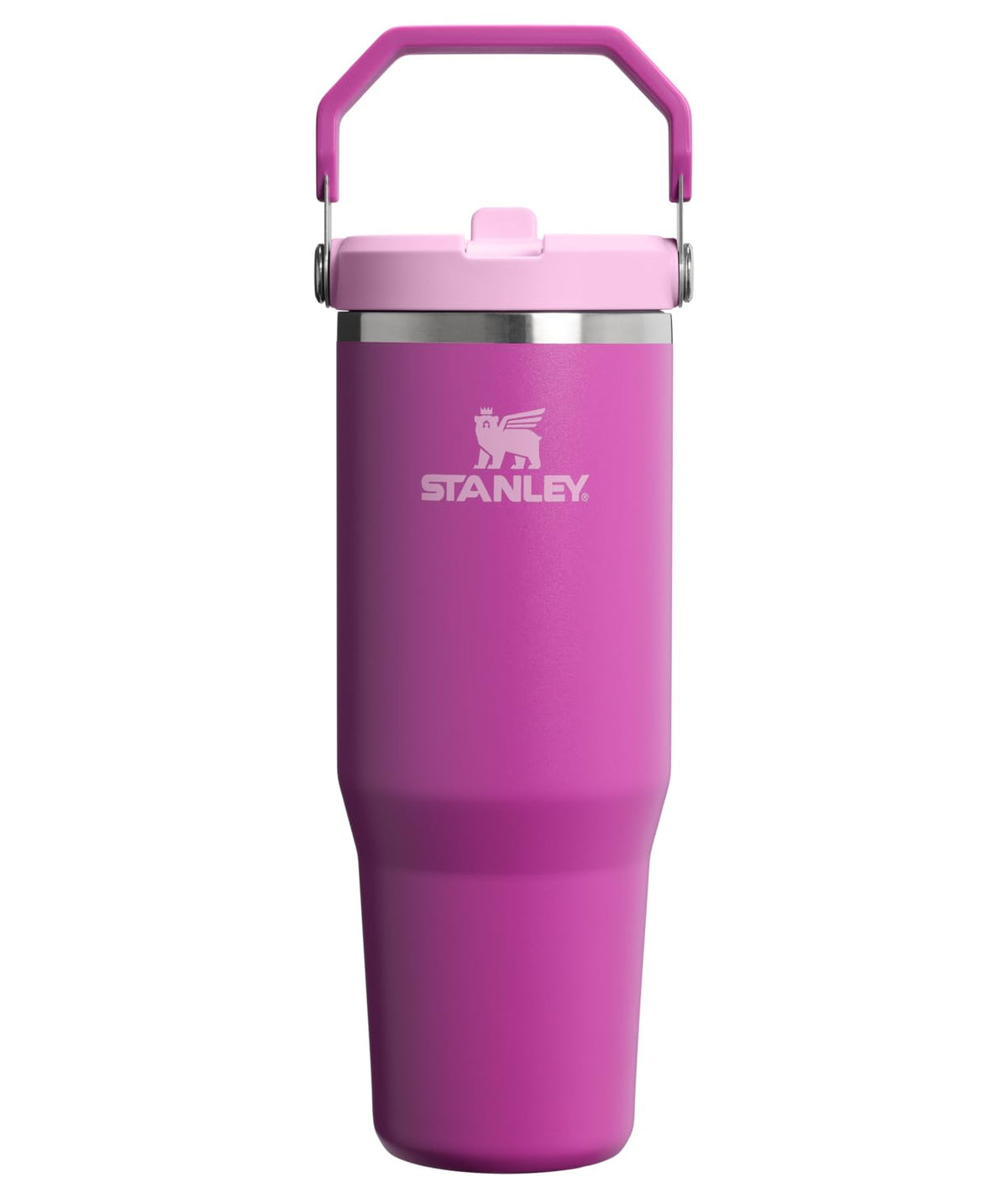 Stanley IceFlow Stainless Steel Water Jug with Straw, Vacuum Insulated Water Bottle for Home and Office, Reusable Tumbler with Straw Leak Resistant Flip, Pool, 40 oz / 1.18 L