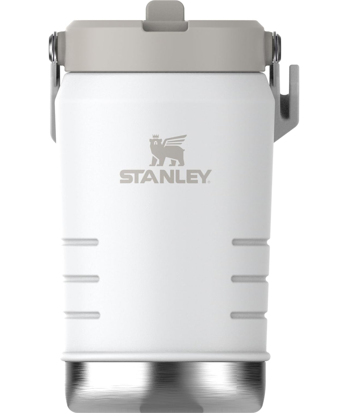 Stanley IceFlow Stainless Steel Water Jug with Straw, Vacuum Insulated Water Bottle for Home and Office, Reusable Tumbler with Straw Leak Resistant Flip, Pool, 40 oz / 1.18 L