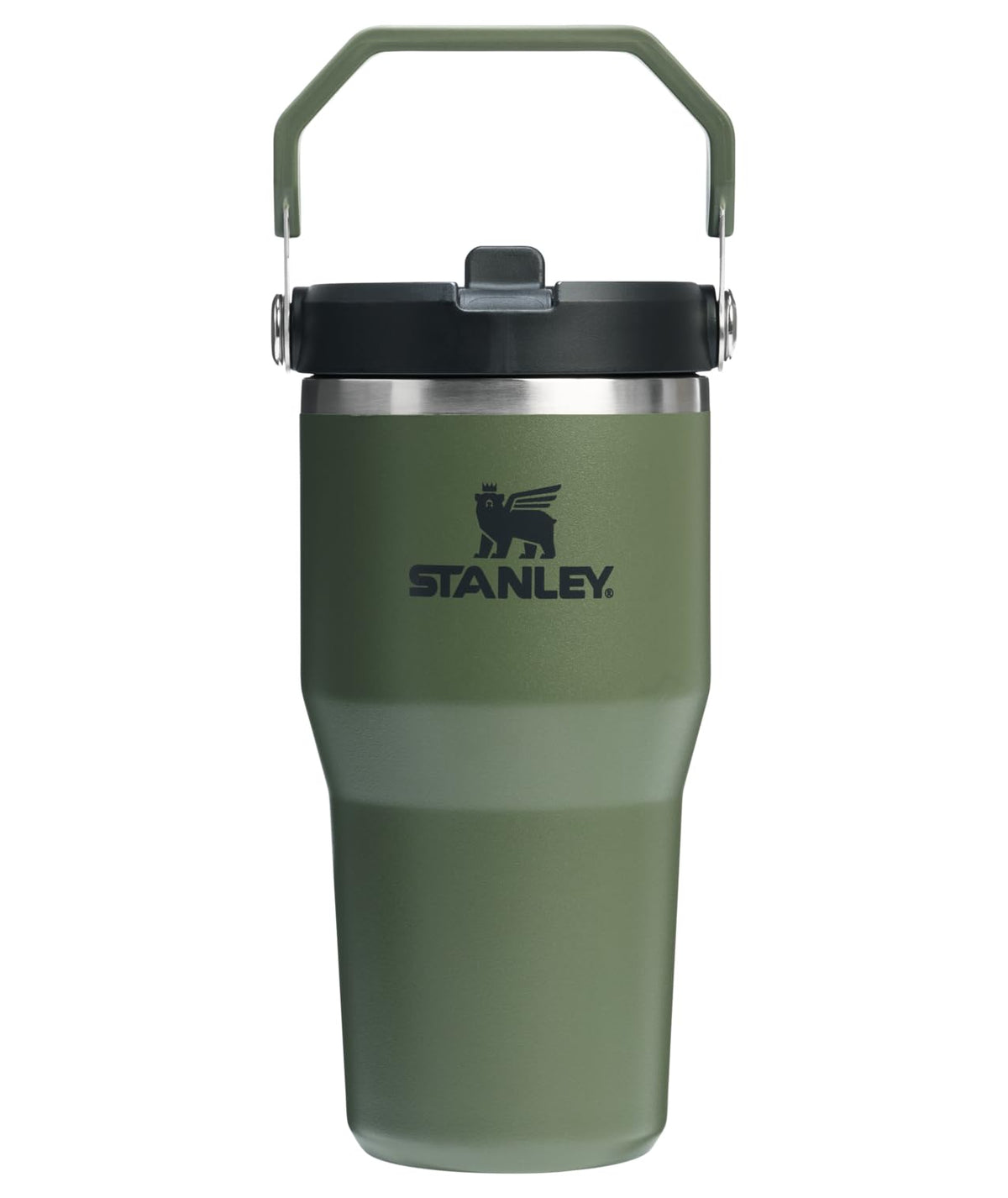 Stanley IceFlow Stainless Steel Water Jug with Straw, Vacuum Insulated Water Bottle for Home and Office, Reusable Tumbler with Straw Leak Resistant Flip, Pool, 40 oz / 1.18 L