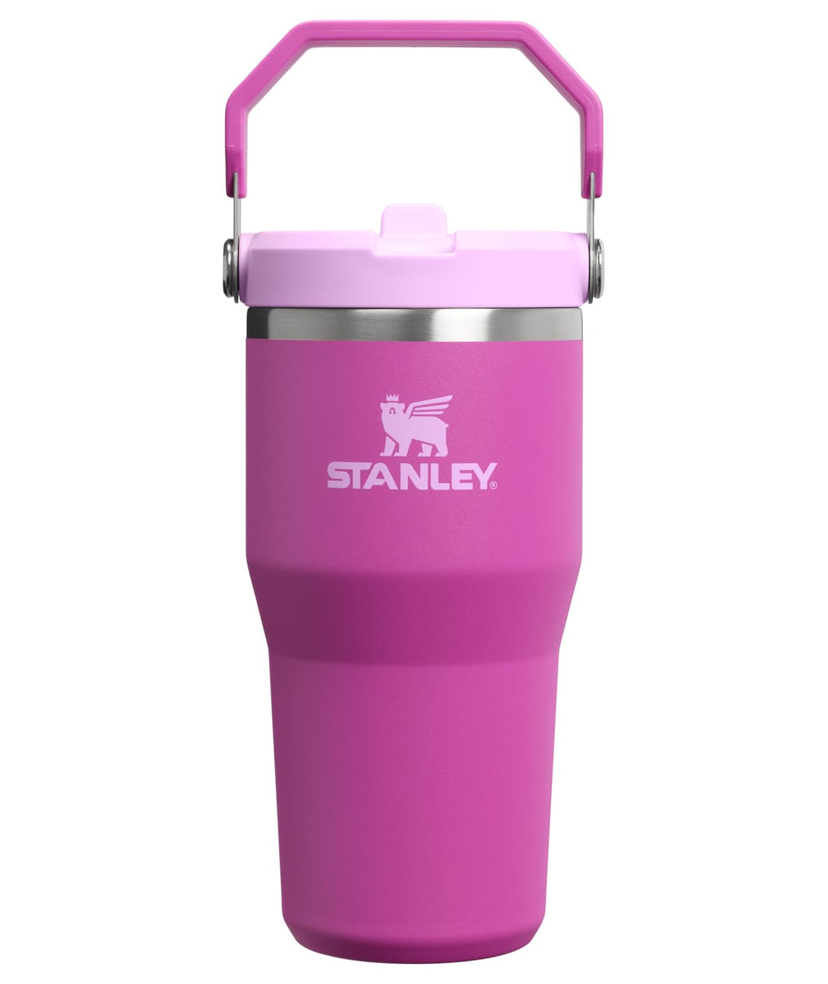 Stanley IceFlow Stainless Steel Water Jug with Straw, Vacuum Insulated Water Bottle for Home and Office, Reusable Tumbler with Straw Leak Resistant Flip, Pool, 40 oz / 1.18 L