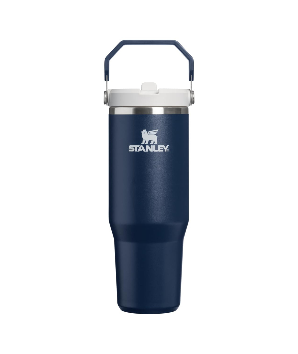 Stanley IceFlow Stainless Steel Water Jug with Straw, Vacuum Insulated Water Bottle for Home and Office, Reusable Tumbler with Straw Leak Resistant Flip, Pool, 40 oz / 1.18 L