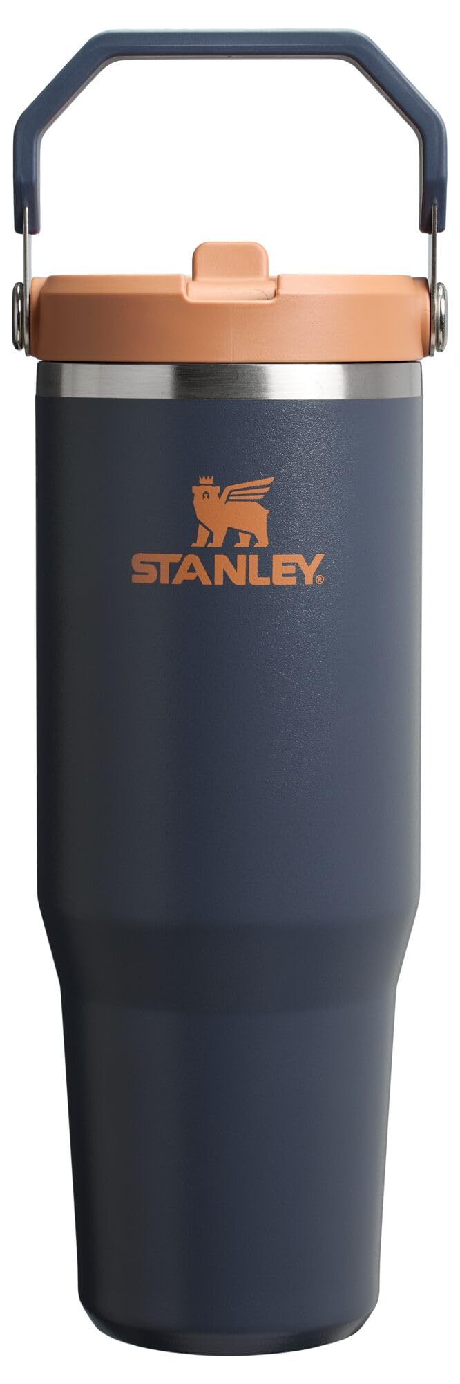 Stanley IceFlow Stainless Steel Water Jug with Straw, Vacuum Insulated Water Bottle for Home and Office, Reusable Tumbler with Straw Leak Resistant Flip, Pool, 40 oz / 1.18 L