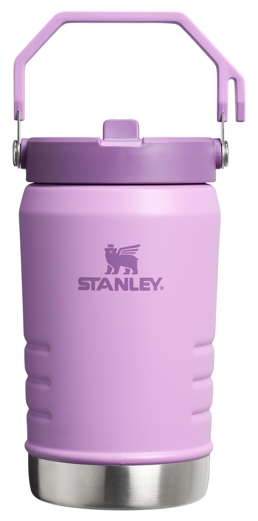 Stanley IceFlow Stainless Steel Water Jug with Straw, Vacuum Insulated Water Bottle for Home and Office, Reusable Tumbler with Straw Leak Resistant Flip, Pool, 40 oz / 1.18 L