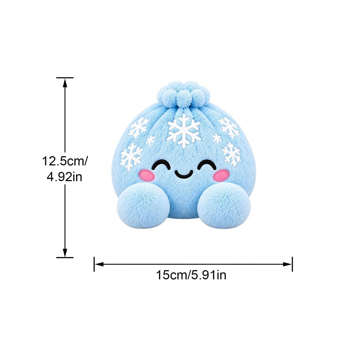 Dumpling Pillow Squishy Jumbo Plush Dumplings Cute