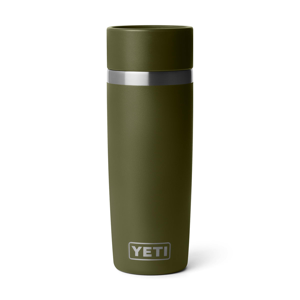 YETI Rambler 16 oz Stainless Steel Travel Bottle – Leakproof Commuter Cap, Navy