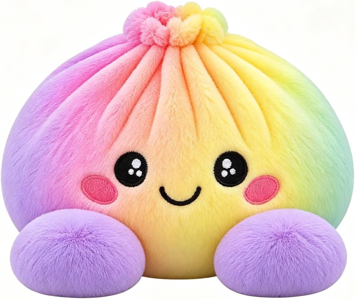 Dumpling Pillow Squishy Jumbo Plush Dumplings Cute