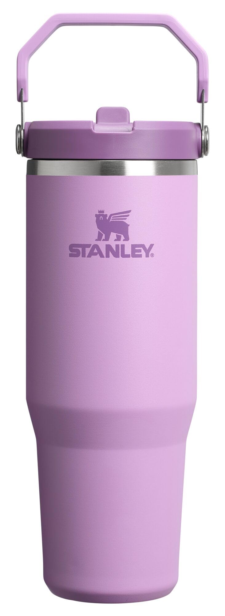 Stanley IceFlow Stainless Steel Water Jug with Straw, Vacuum Insulated Water Bottle for Home and Office, Reusable Tumbler with Straw Leak Resistant Flip, Pool, 40 oz / 1.18 L