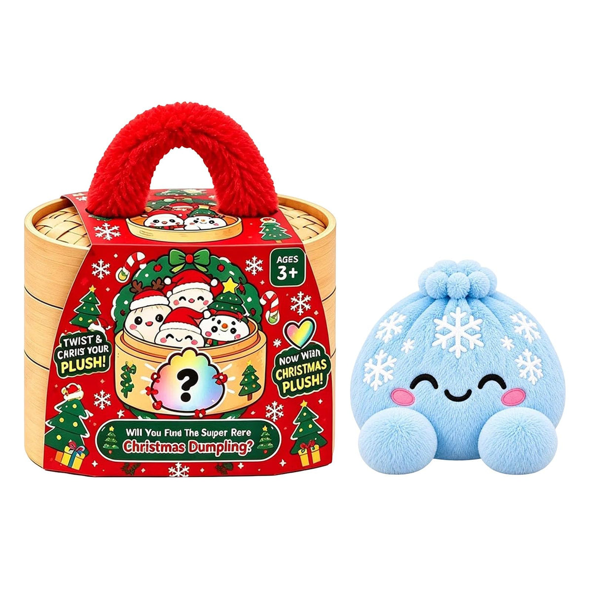 Dumpling Pillow Squishy Jumbo Plush Dumplings Cute