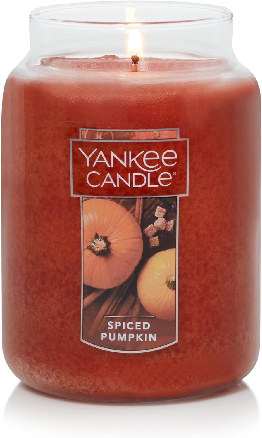 Yankee Candle Large Jar Scented Candle with up to 150 Hour Burn Time, Premium Plant Wax Blend for Cleaner Consistent Burn and Room Filling Fragrance, 22 oz, Christmas Cookie