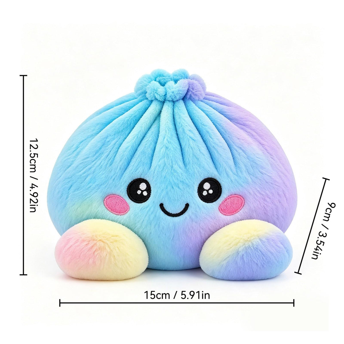 Dumpling Pillow Squishy Jumbo Plush Dumplings Cute
