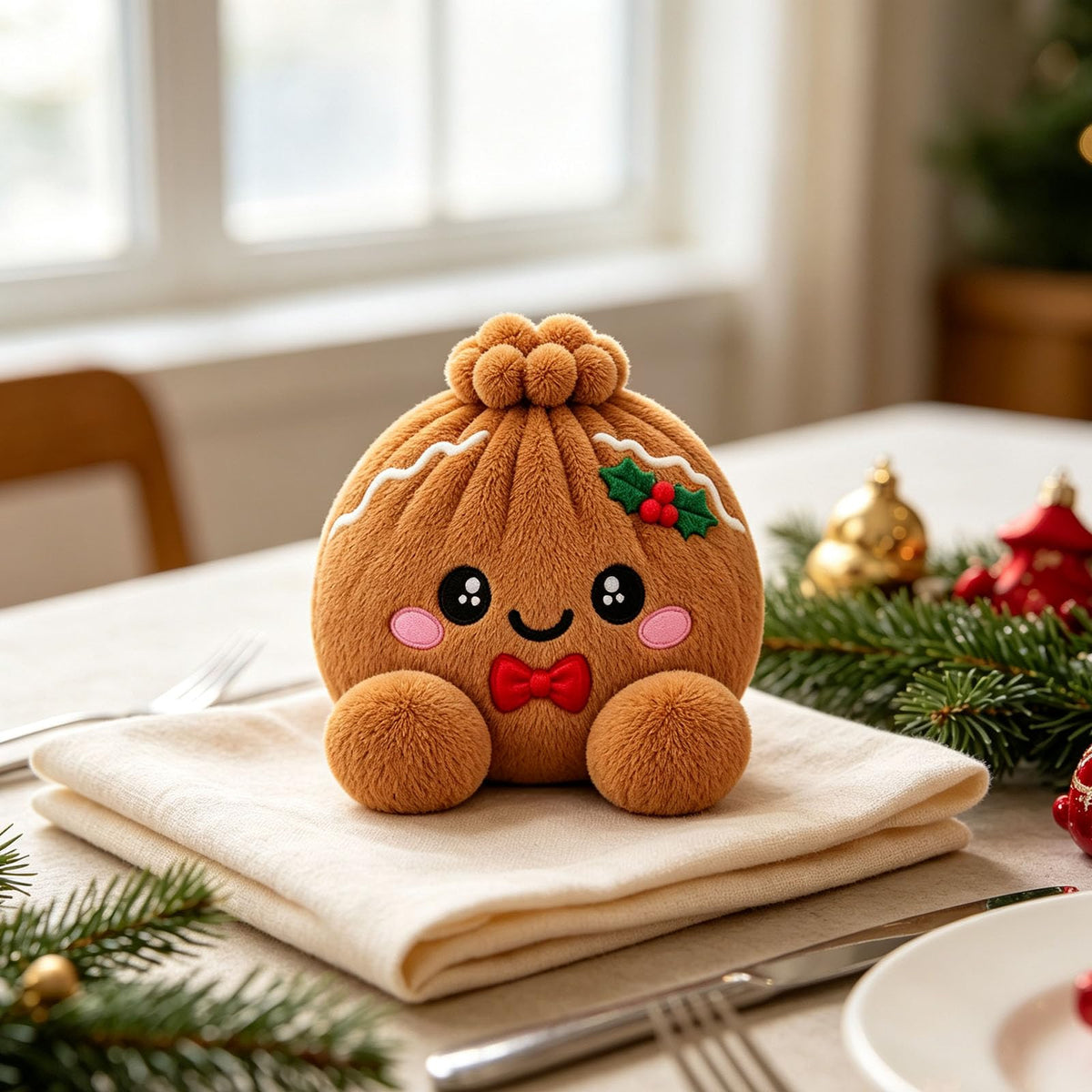 Dumpling Pillow Squishy Jumbo Plush Dumplings Cute