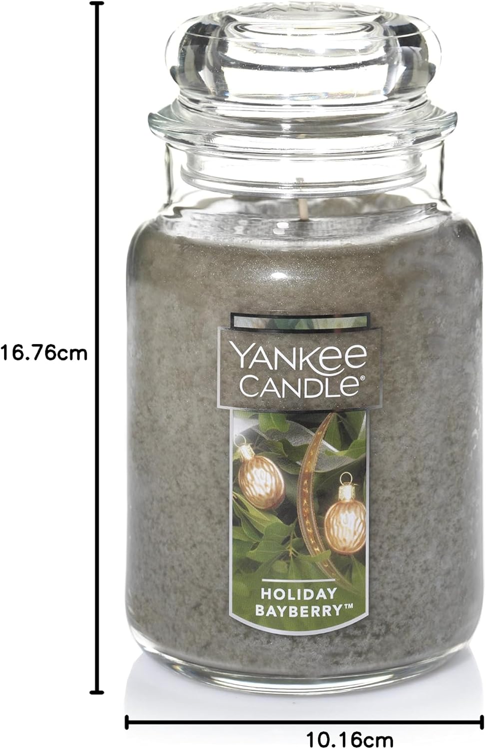 Yankee Candle Large Jar Scented Candle with up to 150 Hour Burn Time, Premium Plant Wax Blend for Cleaner Consistent Burn and Room Filling Fragrance, 22 oz, Christmas Cookie
