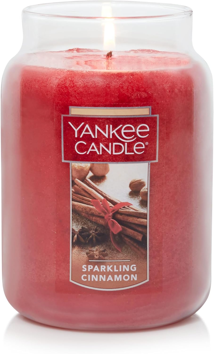 Yankee Candle Large Jar Scented Candle with up to 150 Hour Burn Time, Premium Plant Wax Blend for Cleaner Consistent Burn and Room Filling Fragrance, 22 oz, Christmas Cookie