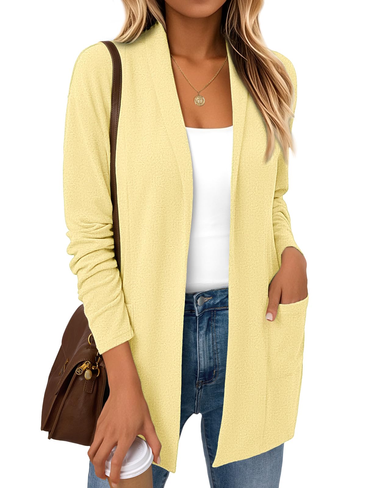 LILLUSORY Cardigan for Women Lightweight Cardigans Fall Fashion Outfits