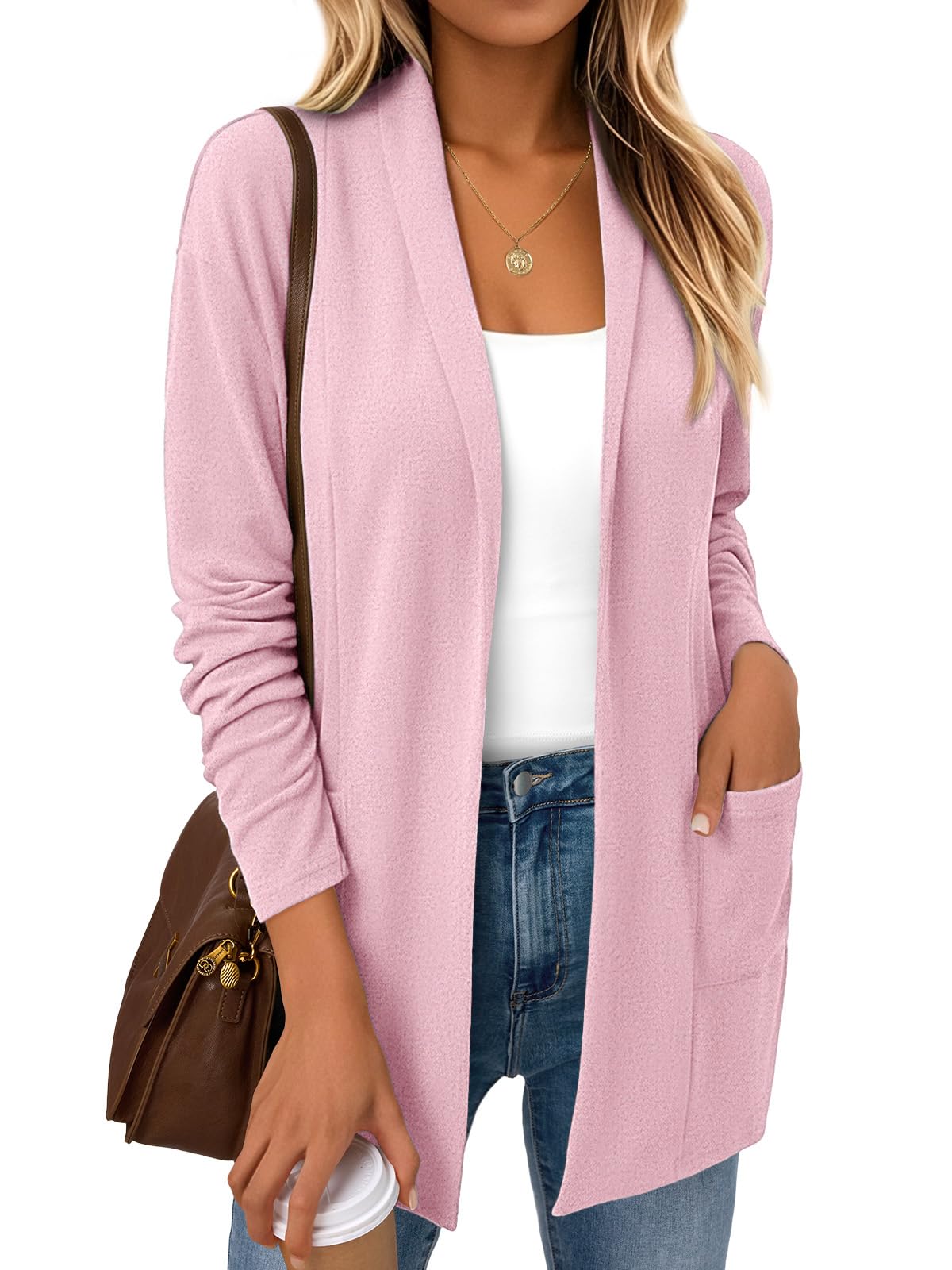 LILLUSORY Cardigan for Women Lightweight Cardigans Fall Fashion Outfits