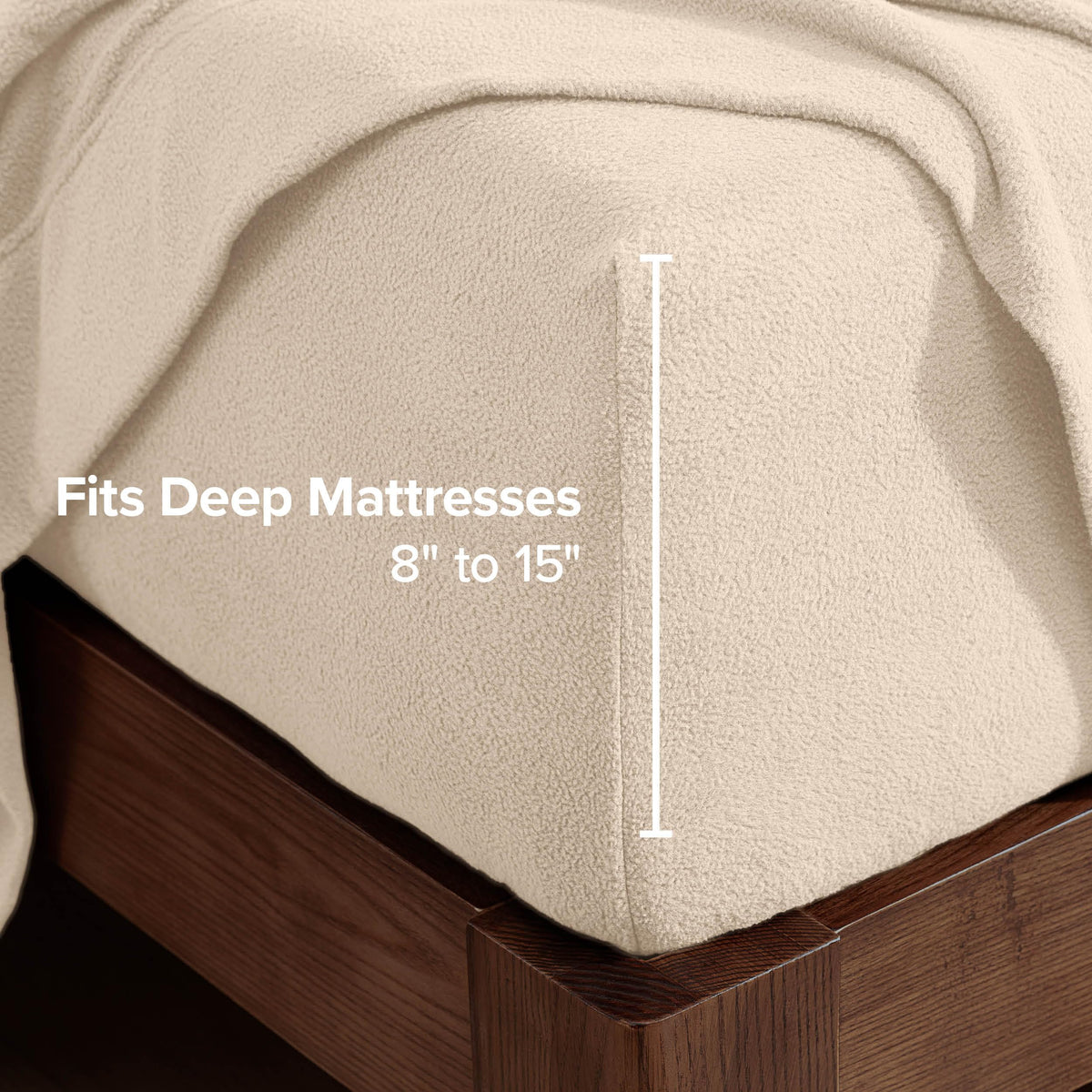 Bare Home Super Soft Fleece Sheet Set (Full, Red)